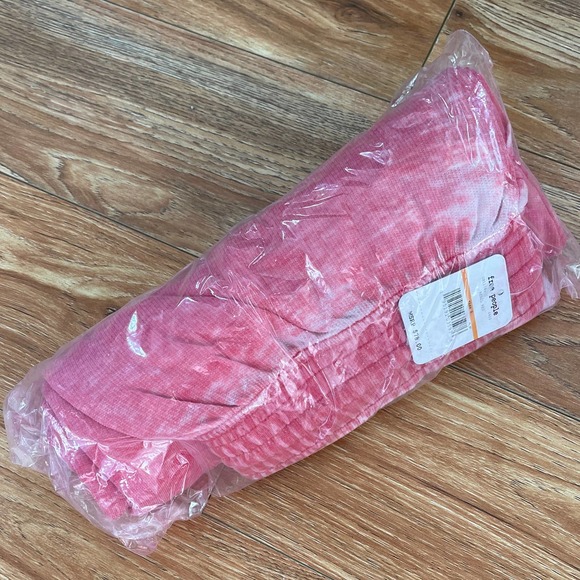 Free People Cozy Cool Lounge Pant S Red - Picture 4 of 5